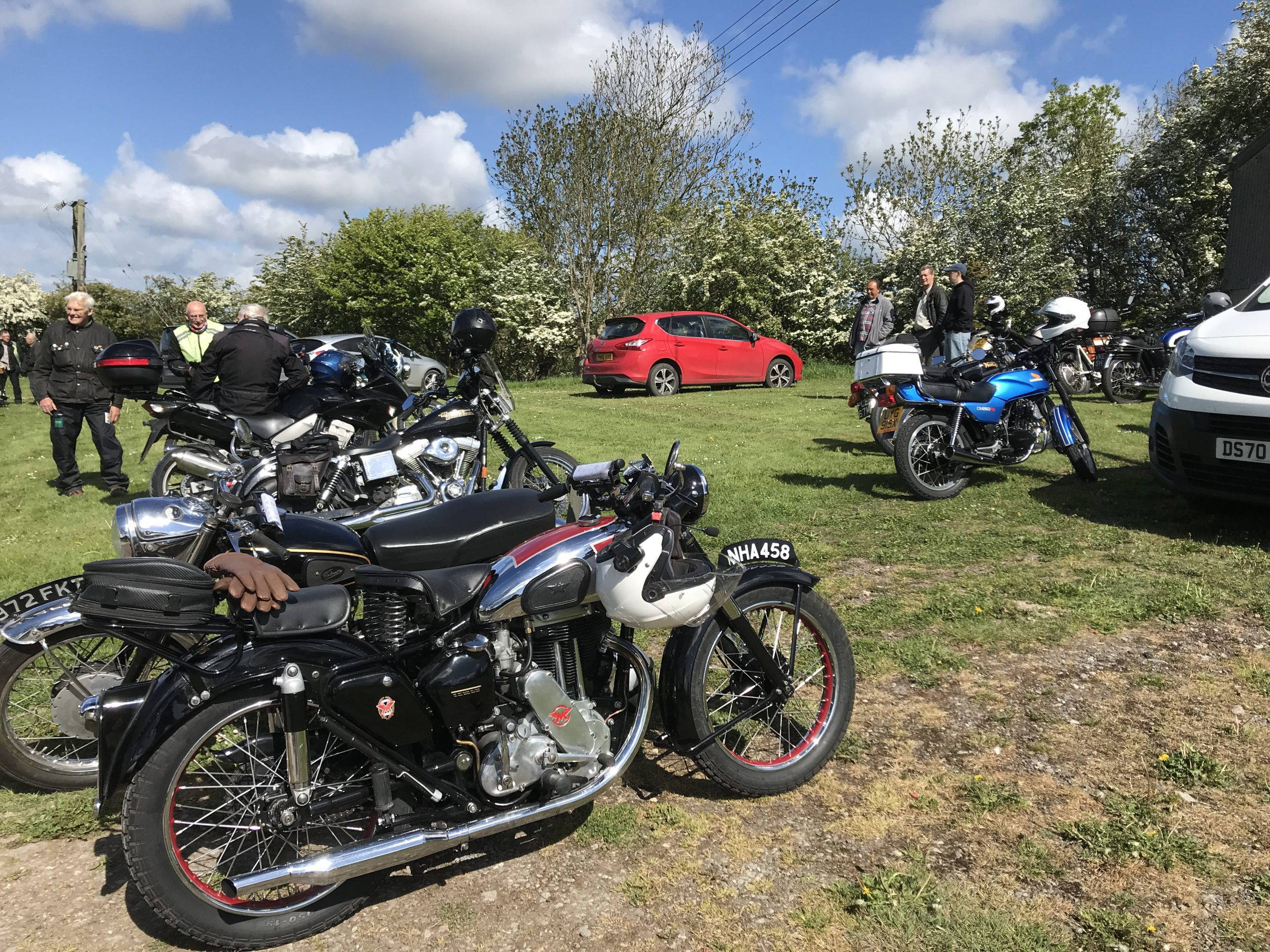 Boxing Day 2023, old bikes & old folk.